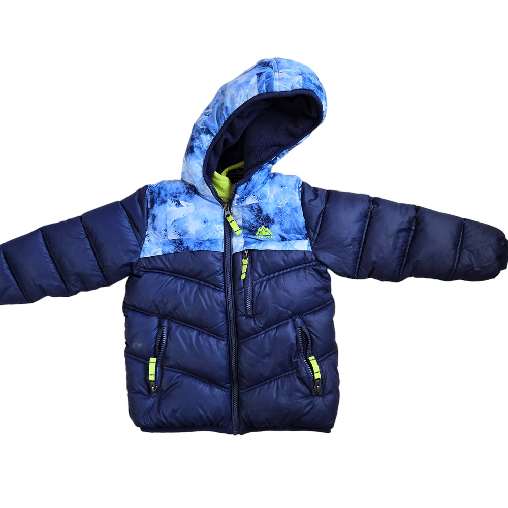 Snozu Winter Blue Puffer Jacket